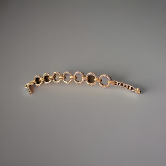 Brighton Bracelet Kindred Link Two Tone with Lobster Claw Clasp adjustable 8.50" - Picture 4 of 9